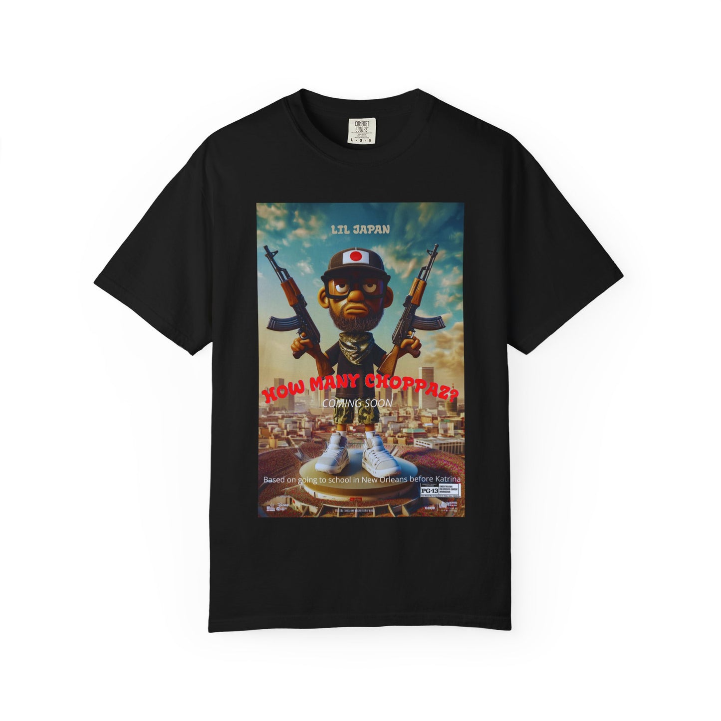 'Too Many Choppers' Retro Urban Movie Poster Design