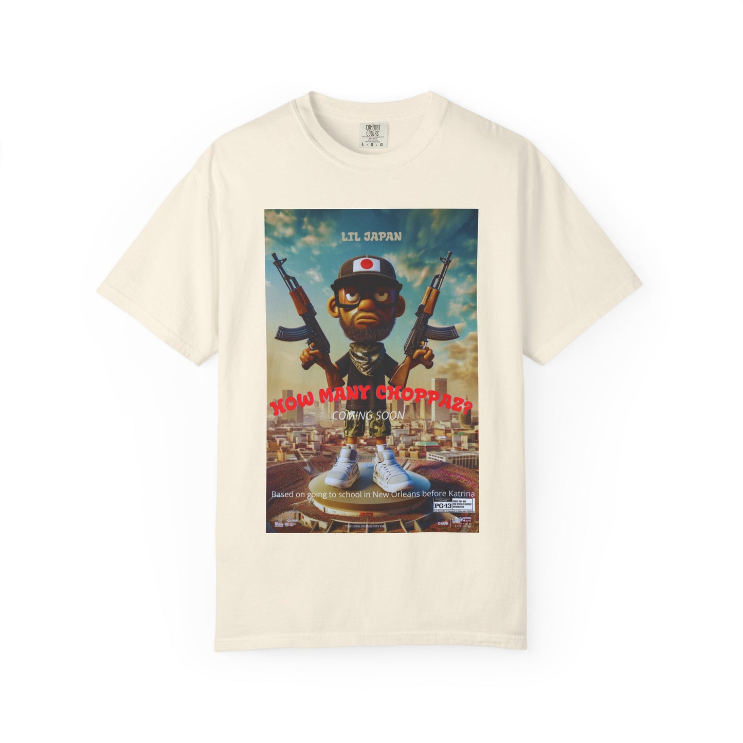 'Too Many Choppers' Retro Urban Movie Poster Design